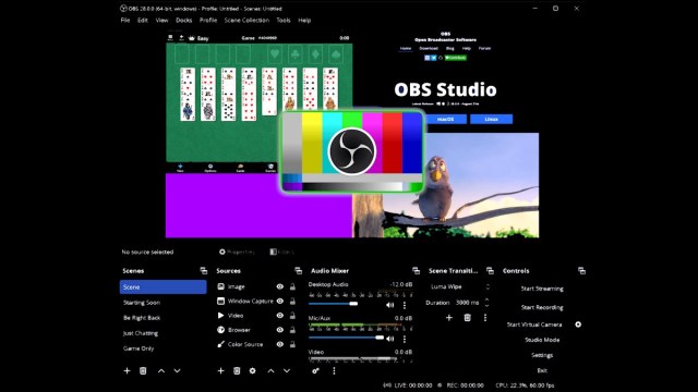 OBS Studio.