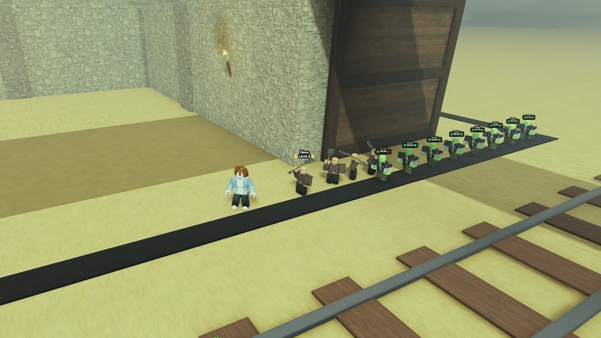 Wild Rails Tower Defense in-game screenshot