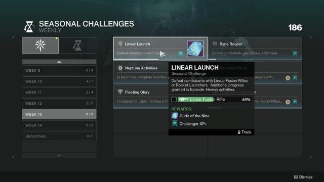 Curio of the Nine challenge reward in Destiny 2